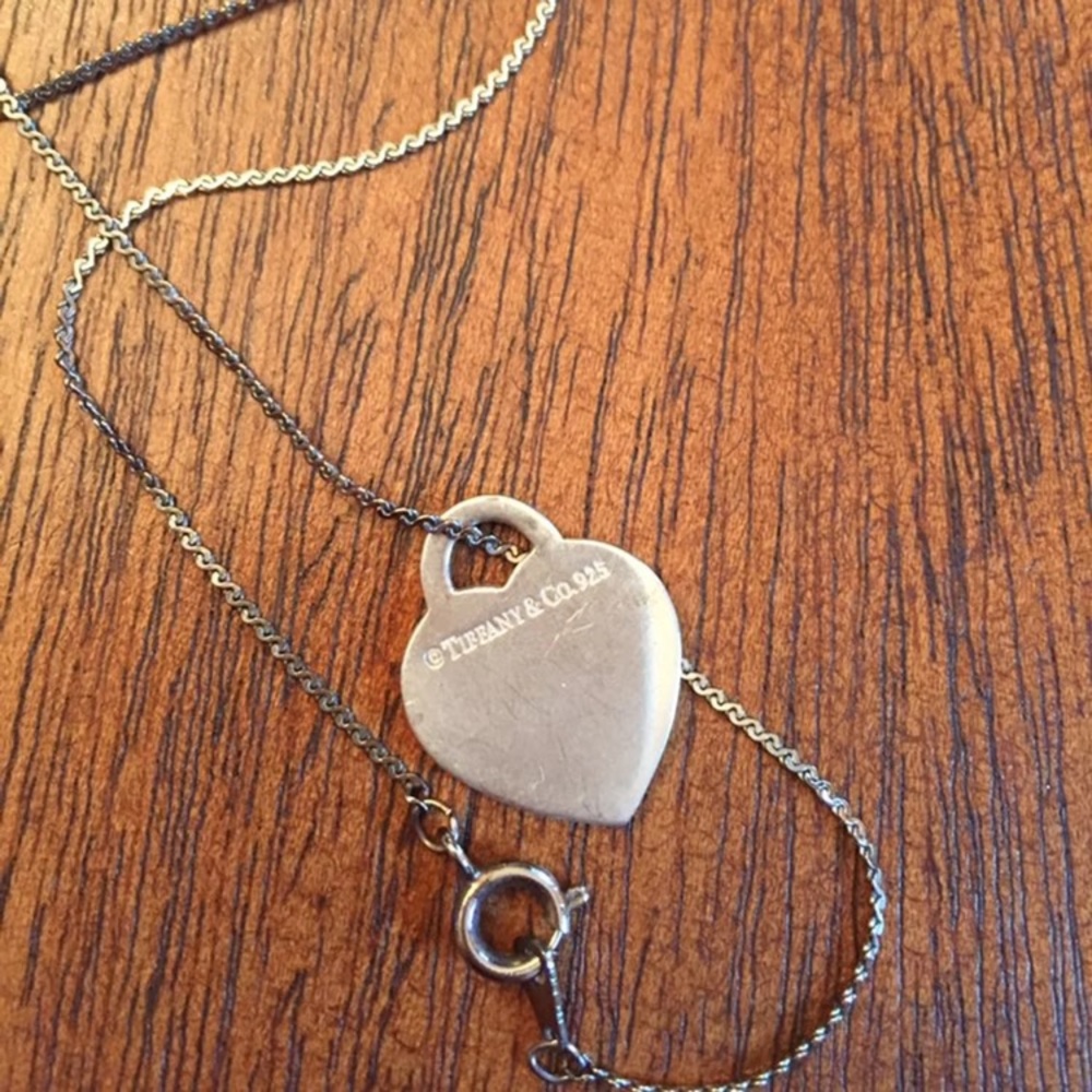 Tiffany heart necklace